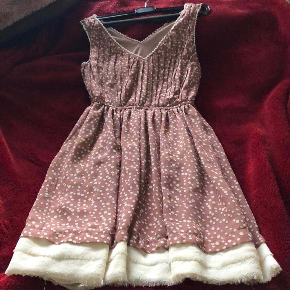 polka dotted dress perfect for a special occasion
